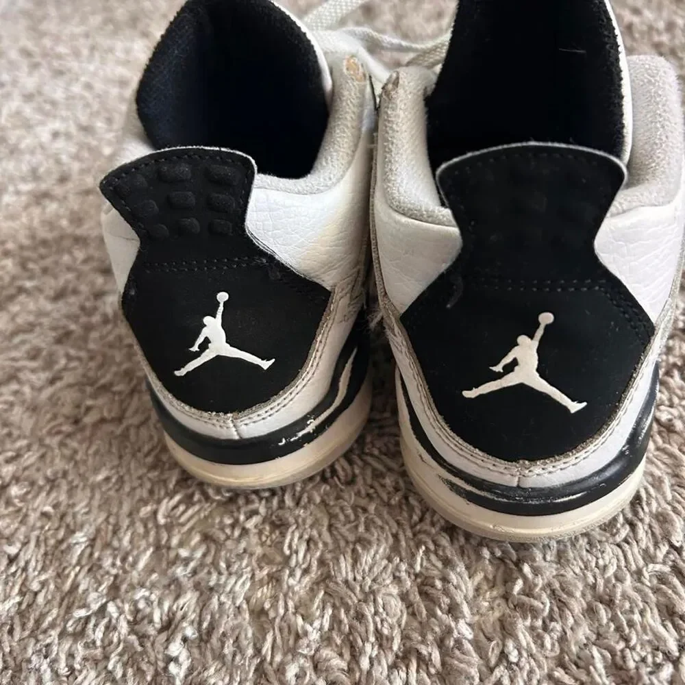 Jordan White and Grey Trainers